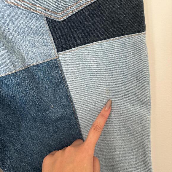 Vintage Levis denim patchwork - Picture 3 of 6